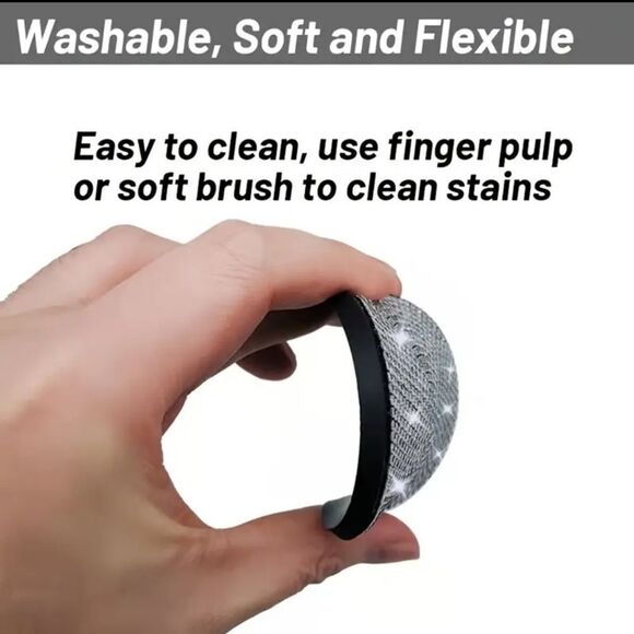 🆕🚘Car Coasters & Tire Cap Bling Set - Black Rhinestones - Picture 5 of 8